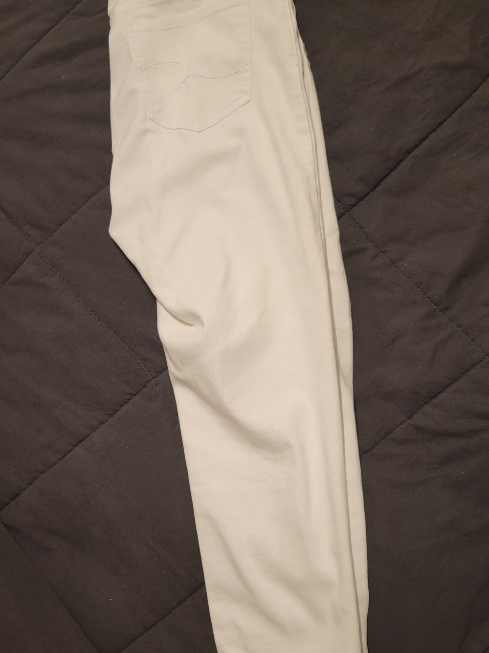 Women's Skinny Jeans in White - Stretch Slim Fit
